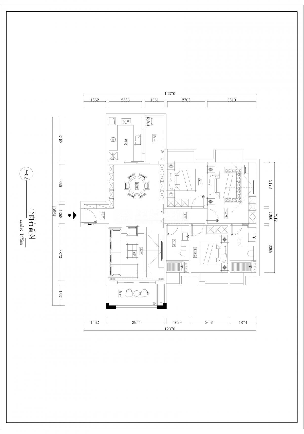 保利中宇7座1801室 保利中宇7座1801室